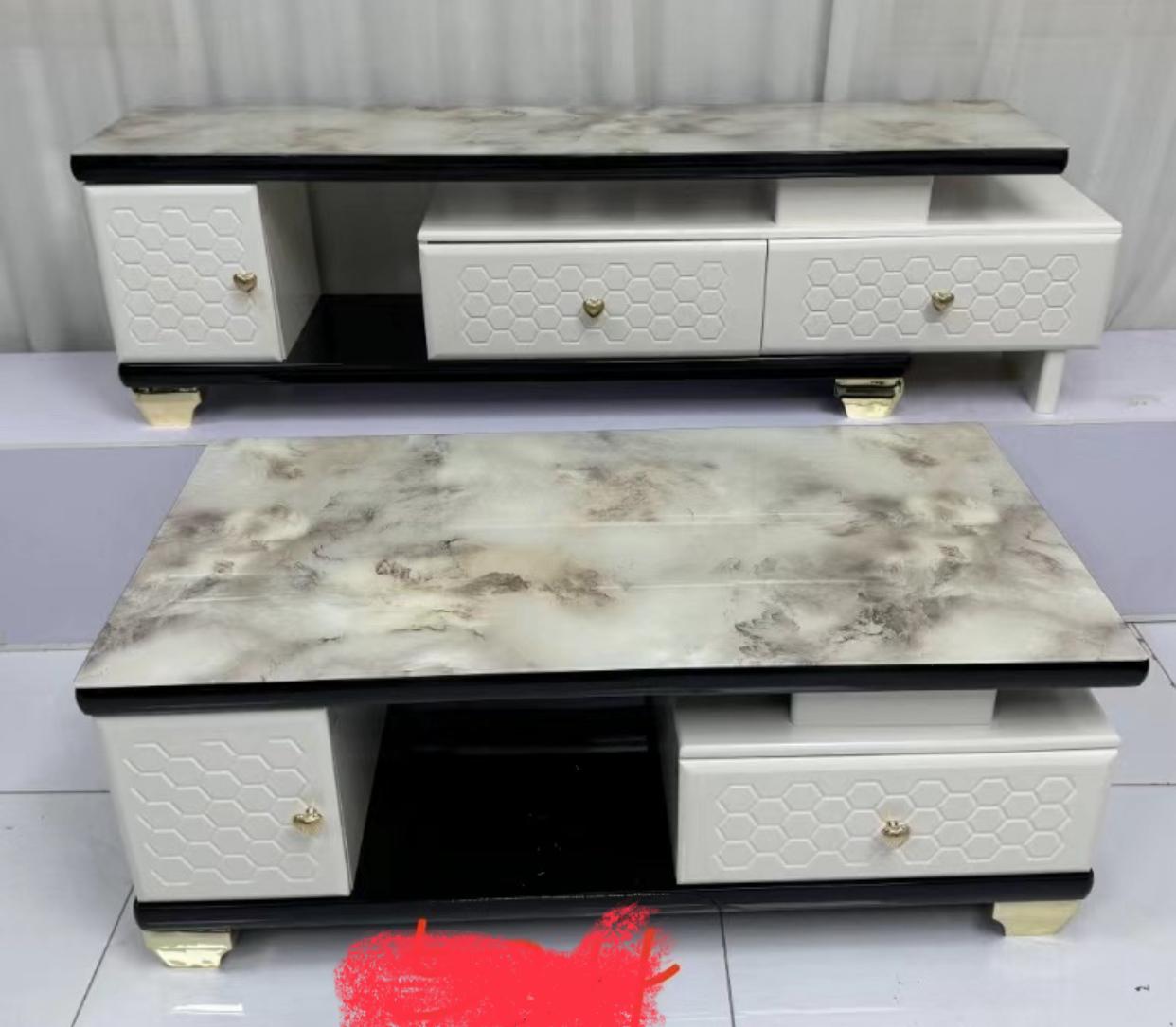 Matching Coffee TAble and Tv stand (5) Tv Stand And Coffee Table Set