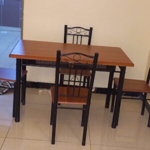 4 Seater Wooden Dining Set