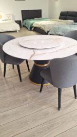 Rotating circular dining Set2
