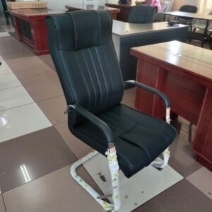 Black Leather Office Chair