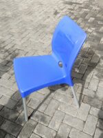 Blue Outdoor Plastic Chair