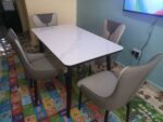 4 Seat Marble Dining Set