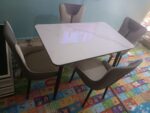 4 Seat Marble Dining Set (3)