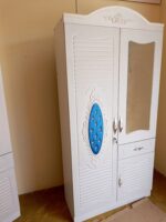 White 2-Door Wardrobe (8)