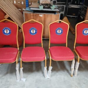 Branded banquet chair