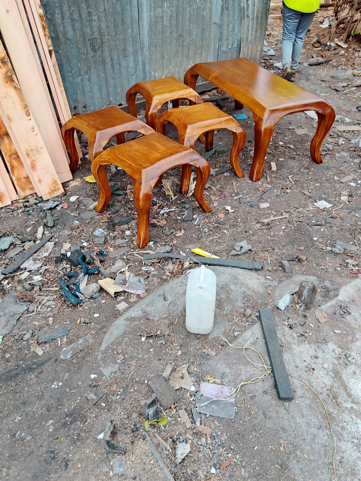 Iroko Wood Set Iroko Wood Set