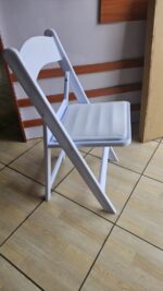 White Folding Chair