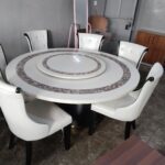 Round Marble Dining Table