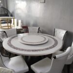 Round Marble Dining Table