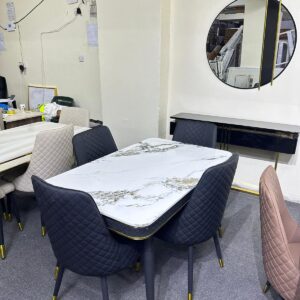 Rectangular Marble Dining Table