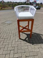 Rope Weave Bar Stool