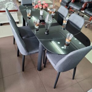 Glass Dining Table Set