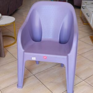 Purple Plastic Armchair