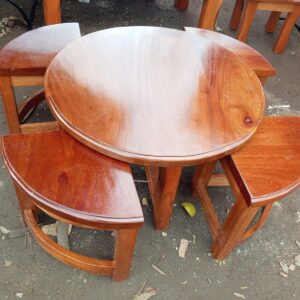 Round Coffee Table Set