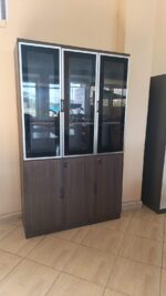 3-door wooden cabinet