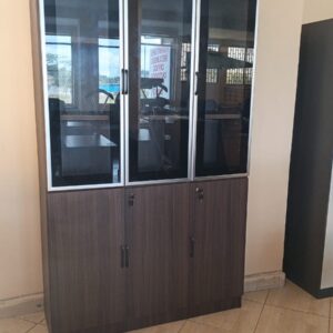 3-door wooden cabinet