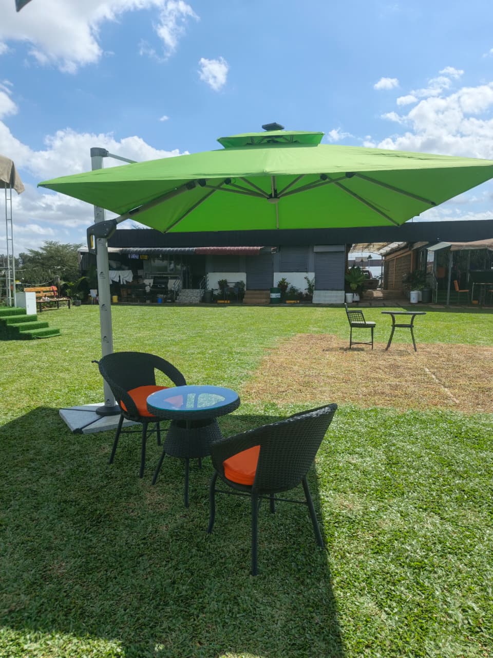 Solar Powered Outdoor Umbrella Solar Powered Outdoor Umbrella