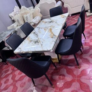 Marble Top Dining Set