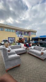 Luxury Tufted Sofa Set 2