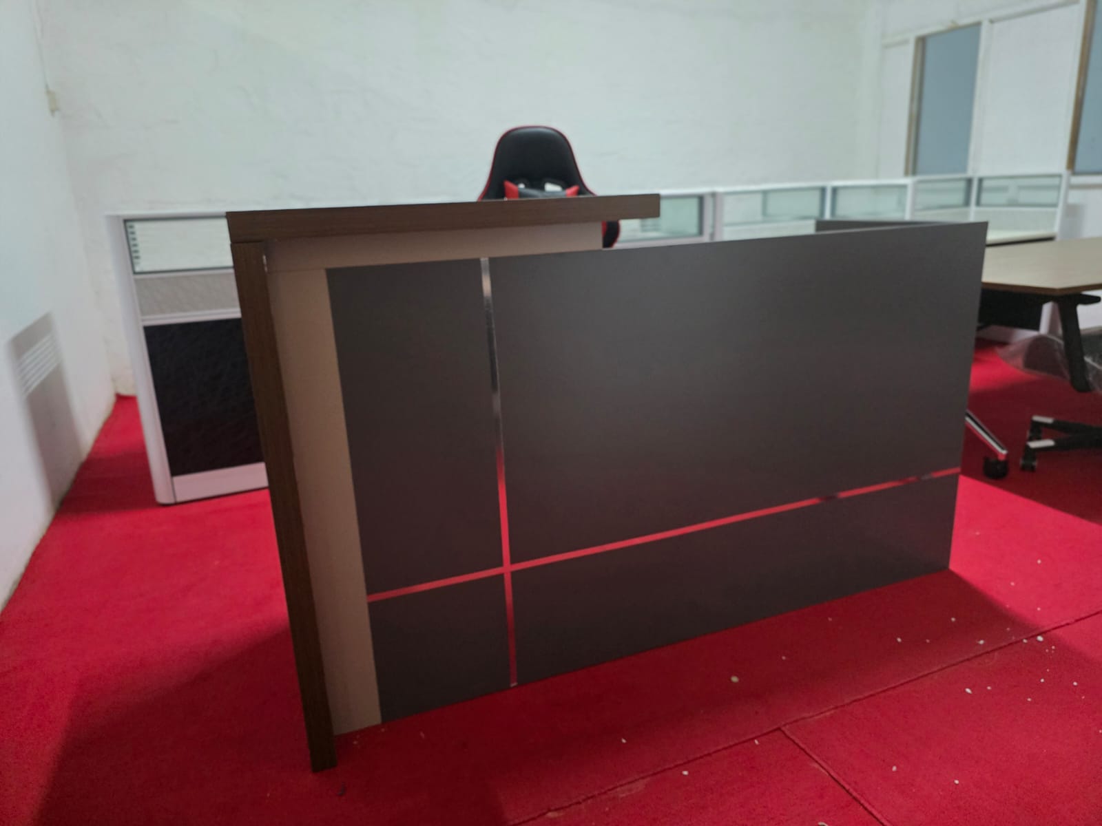 1.6m Modern Reception Desk (1) 1.6m Modern Reception Desk