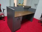 1.6m Modern Reception Desk 1