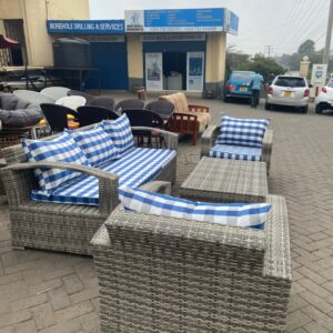 5 Seater Rattan Sofa
