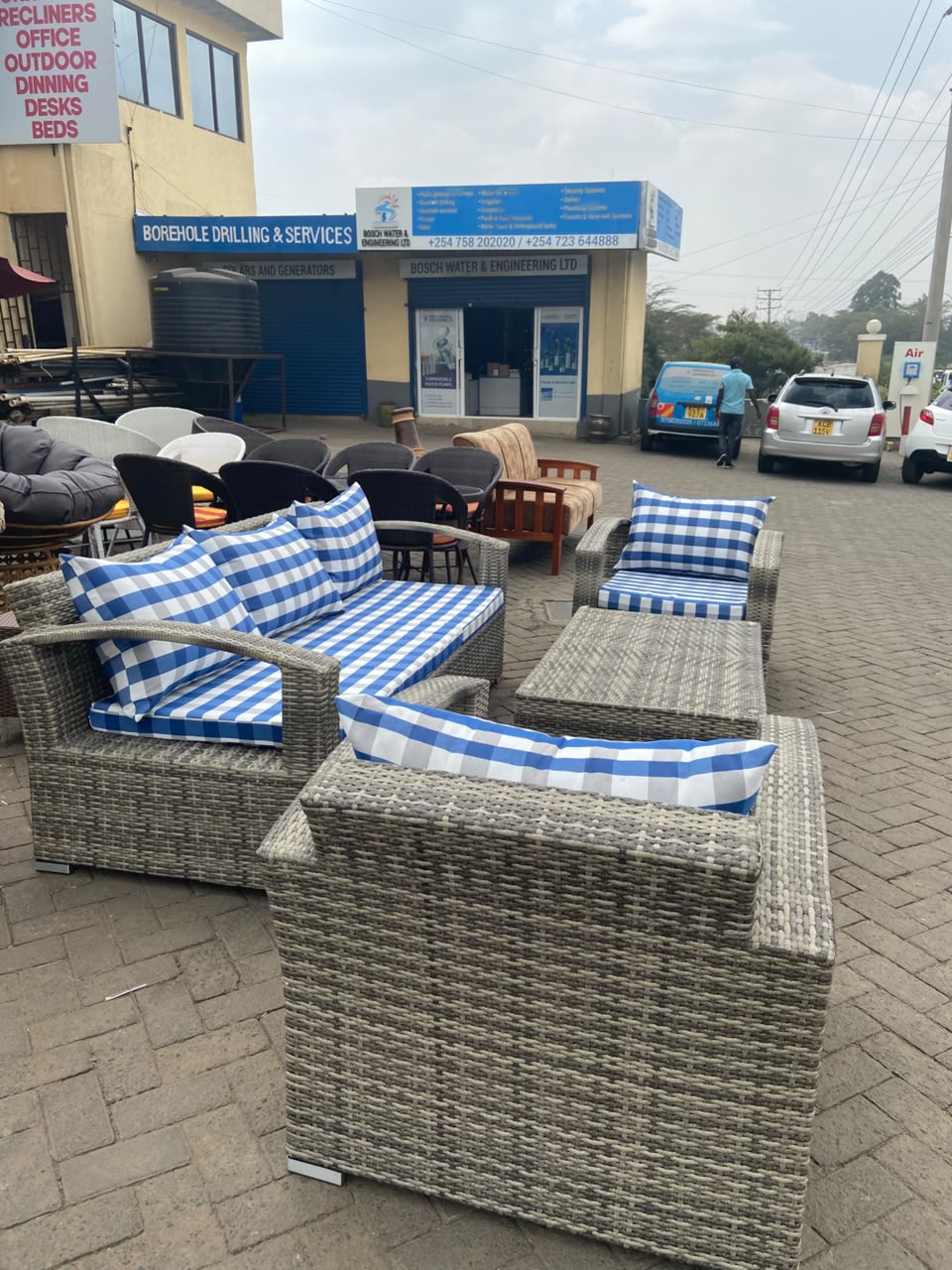 5 Seater Rattan Sofa (1) 5 Seater Rattan Sofa