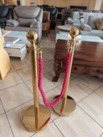 Gold Queue Stand